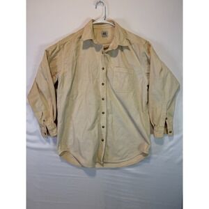 VTG American Eagle Outfitters Shirt‎ Men's Size XL White Striped Button Front